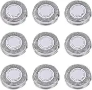 9Pack Replacement Heads, Compatible For Philips, SH30 Shaver Series 3000, 2000, 1000 And S738, With Durable Sharp Blades