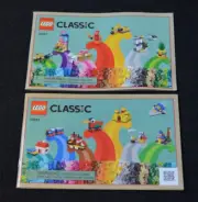 11021 INSTRUCTION BOOKLETS ONLY For Set # 11021 ~ Lego Classic ~