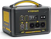 Jump 2200 Portable Power Station 2200W(Peak 4400W) - 1548Wh LiFePO4 Solar Generator 2200W Constant-Power Battery, Dual PD 100W Type-C, Capacity Expandable to 3096Wh for Camping