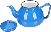 MOLUCKFU Enamel Boiling Kettle Household Coffee Pot Teapot with Ergonomic Handle Capacity for Daily Use for Kung Fu Tea Entertaining Friends