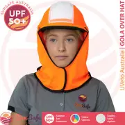Gola Over Hat UVeto Australia Hard Hat Cover Sun Protection Helmet Sun Brim Flap