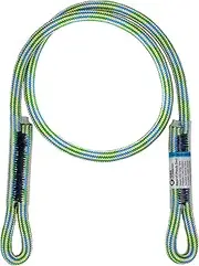 GM CLIMBING 8mm (5/16in) Prusik Cord Pre-Sewn Loop/Eye-to-Eye Heat Resistant Friction Hitch Cord Kevlar & Polyester