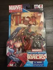 2009 Marvel Universe THOR & IRON MAN Comic Pack Action Figures