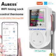 Aubess S1 WIFI Smart Thermostat Socket Incubator Temperature Controller Outlet W