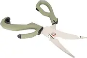 Stainless Steel Kitchen Scissors, Multipurpose Detachable Fish Scissors, Heavy Duty Poultry Shears with Ergonomic Handle for Outdoor Camping, Meat, Chicken, Fish