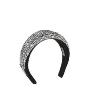 Satin headband One size Black