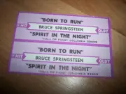 2 Bruce Springsteen Born To Run / Spirit In The Night Jukebox Title Strips