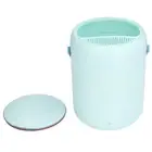 (Blue)3L Portable Mini Washing Machine Smart Underwear Washer Blue Light