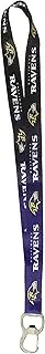 NFL Team Ombre Lanyard with Carabineer Style Bottle Opener and Soft Polyester Strap