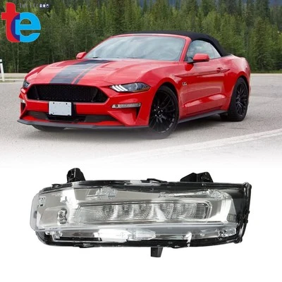For Ford Mustang 2018-2020 Fog Light DRL With Turn Signal LED Front Left Side (for: Ford)