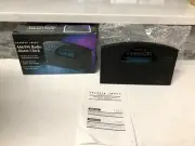 Sharper Image WY 501 Am Fm Alarm Clock Portable Clock Radio NEW IN BOX HTF