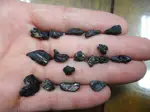 §能量礦石§ IRGHIZITE TEKTITE 哈薩克隕石 共17顆 5.07G編號110