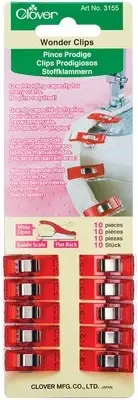 Clover Wonder Clips-10/Pkg 3155