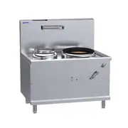 Luus WV-1P1A 1 Air-Blast Burner & 1 LHS Pot Fo San Wok - WV-1P1A-LU