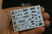 Quinta Studio 1/72 Grumman F-14A Tomcat Coloured Interior Decals for Hasegawa