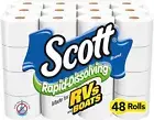 Scott Rapid-Dissolving Toilet Paper 48 Double Rolls Brand New (6 Packs of 8)-AU