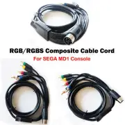 16 Bit RGB/RGBS Cable For SEGA MD1 1st Generation Game Console Accessories