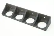 5C Collet Rack Holder *Holds 4 Collets* 5-C | Screw Wall Mount