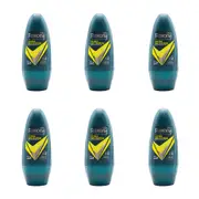 6x Rexona Men 45ml Antiperspirant Protection Roll On Deodorant Ultra Recharge