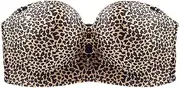 [MJUHNHH] Strapless Backless Bras for Women and 2 Shoulder Straps, Sexy Plus Size Bras, Wireless Anti-Slip Bra, Invisible No Rims Push Up Bra