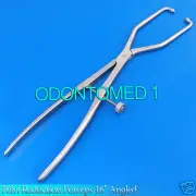 2 Pieces Pelvic Reduction Forceps 16" Angled With Ball Tip Orthopedic P-201