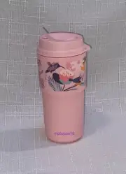 ✅ Brand New Tupperware 16oz Blushing Meadow ECO To-Go Cup ~ Pink*