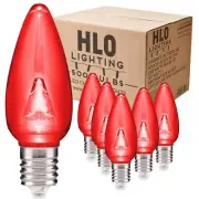 Holiday Lighting Outlet Smooth C9 Christmas Lights | Sun Warm White LED Bulbs...