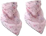 [LIFKOME] 2pcs Chiffon for Women Multi-color Outdoor Elastic Straps Breathable Sunproof Windproof for Activities