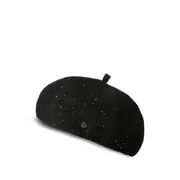 [Maison Michel] Maison Michel Sequin-embellished Hat M BLACK