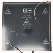 HeavyDuty 300 x 3 mm Square Aluminum Heated Heat Bed 12v Coated Glass 3D Printer
