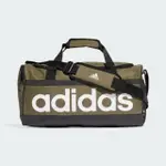 【ADIDAS 愛迪達】手提包 健身包 運動包 旅行袋 中號 LINEAR DUFFEL M 綠 HR5350