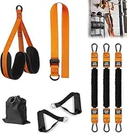 Kicttule Pull Up Assistance Bands Heavy Duty for Doorway - Adjustable Resistance Bands with Handles, No Screw Home Gym Equipment for Beginners & Advanced