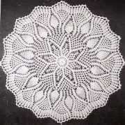 5868 Vintage Design STAR-MAGIC CENTERPIECE Pattern to Crochet (Reprint)
