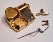 Sankyo 18 Note Music Box Movement & Reuge Stopper-"Lara's Theme"-Dr, Zhivag