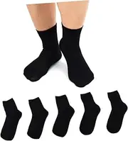 [SHERCHPRY] 10 Pairs Tube Socks Thin Cotton Socks Black Socks Long Barrel Running Socks Thin Section Socks for Women