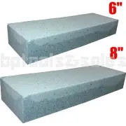 6" & 8" Aluminium Oxide Sharpening Stone Dual Grit Hone Knife Blade Sharpener