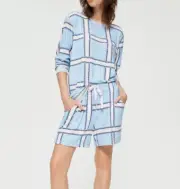 NEW PETER ALEXANDER CHECK TOP & SHORTS SOFT PLUSH PJ SET M HOUNDSTOOTH $129.90