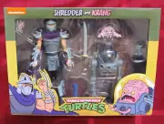 NECA 2020 SHREDDER AND KRANG Figure Set Teenage Mutant Ninja Turtles Reel Toys