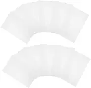 ELAYARD 50Pcs Frosted Zipper Storage Bags for Bathing Suits Socks and Underwear Organizer Pouches for Space Saving Clothing Storage and Easy Access