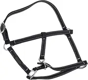 Tihebeyan Adjustable Horse Bridle Headstall Harness with High Strength Traction Rope for Equestrian Gear Training & Control Lightweight Sturdy Nylon Material Easy to Use and Install