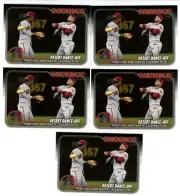 2024 Topps PERDOMO MARTE Base Card Lot x 15 ARIZONA DIAMONDBACKS # 190
