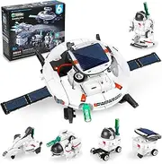 STEM Projects Toys for Kids, Solar Robot Kits Gifts for 8-16 Year Old Teen Boys Girls, Science Kits for Boys Ages 8 9 10 11 12 13 14 15 16, DIY Educational Building Space Toy