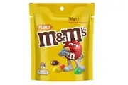 2 x M&M's Peanut Milk Chocolate Snack & Share Bag 180g