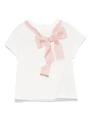 [Fendi Kids] printed jersey T-shirt 12 White