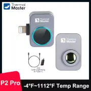 P2PRO IOS Thermal Camera with Macro Lens,1112℉ Temp Range, 256×192,15X Zoom