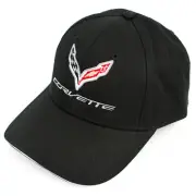Chevrolet Corvette C7 Black Hat Cap - Shipped in a BOX - 2014-2019