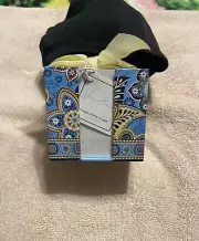 Vera Bradley Bali Blue Take Note Cube NWT