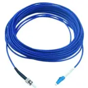 200M LC to ST Indoor Armored Cable Single-mode Simplex Fiber Optic Patch Cord