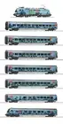 Roco 61501 Convoy Klimajet With Locomotive Taurus & 7 Coaches Digital Sound