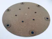 Vibes Audio Lab Turntable Cork Spot Turntable mat(for Thorens,Linn,Pro-Ject,Rega